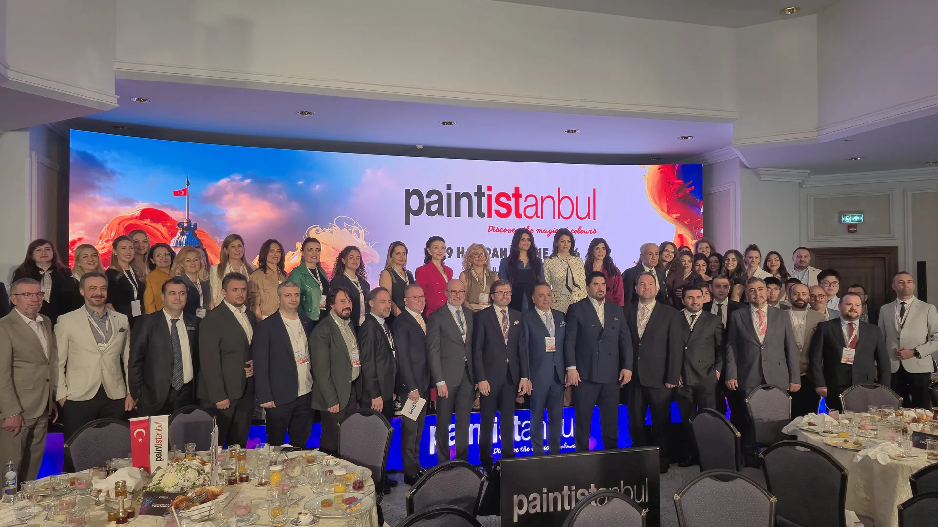 Paintistanbul 2026 Lansmanı Çırağan Sarayı'nda Gerçekleştirildi