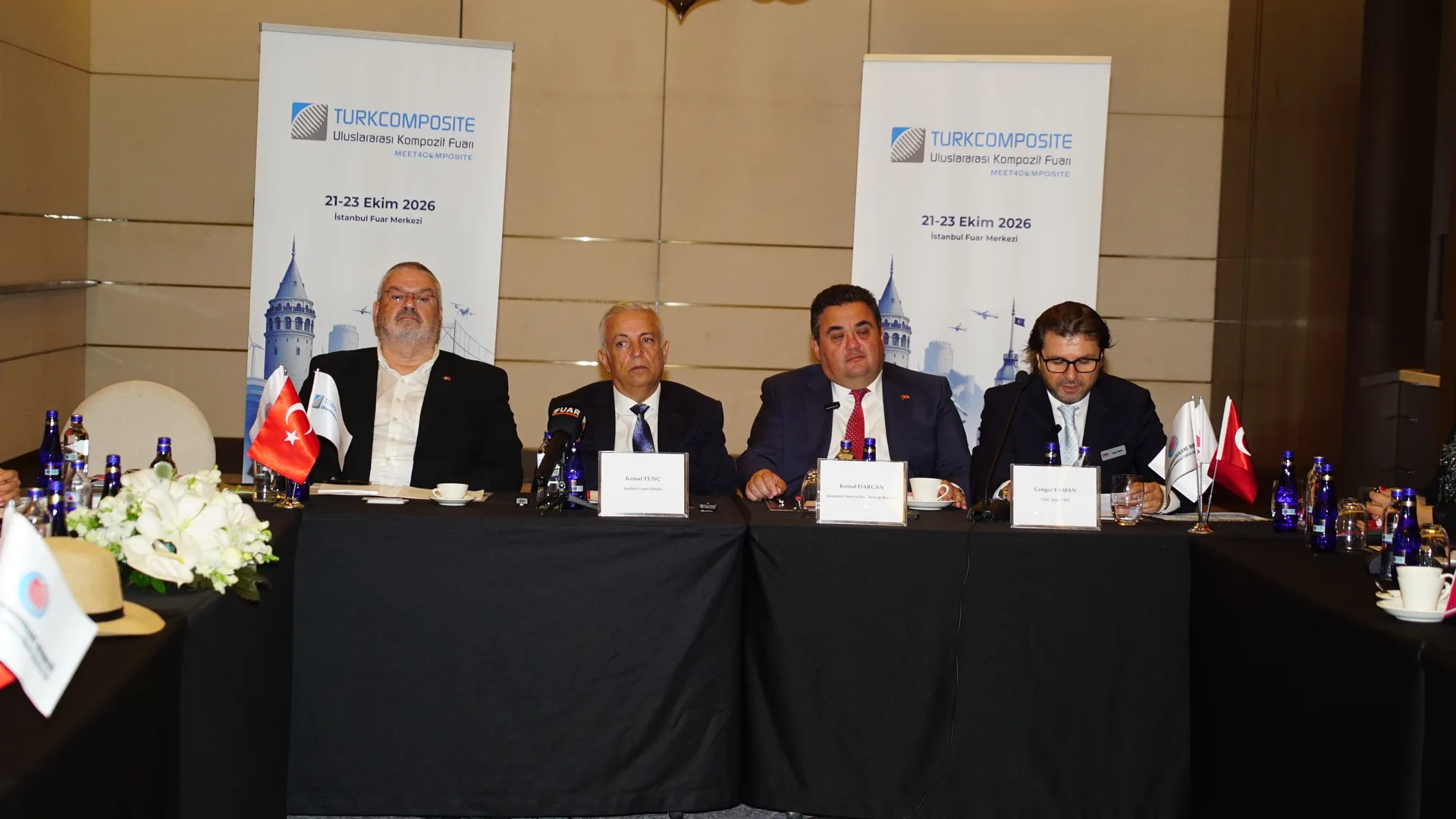 TURKCOMPOSITE 2026 Lansmanı Raffles Hotel'de Gerçekleştirildi